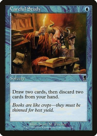 Careful Study Odyssey Magic card