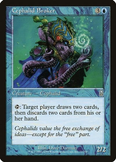 Cephalid Broker Odyssey Magic card