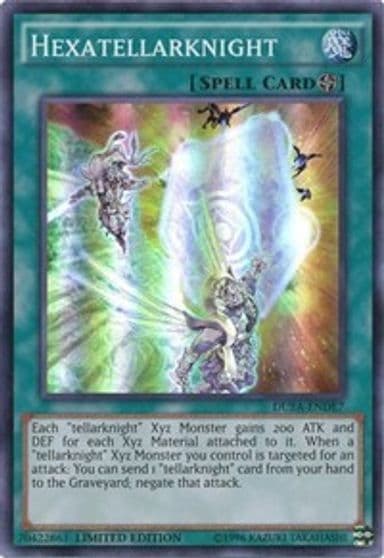 Hexatellarknight Duelist Alliance: Deluxe Edition Yu-Gi-Oh! card