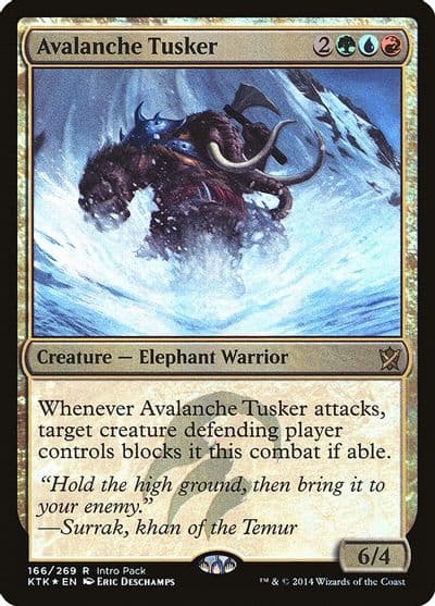 Avalanche Tusker Unique and Miscellaneous Promos Magic card
