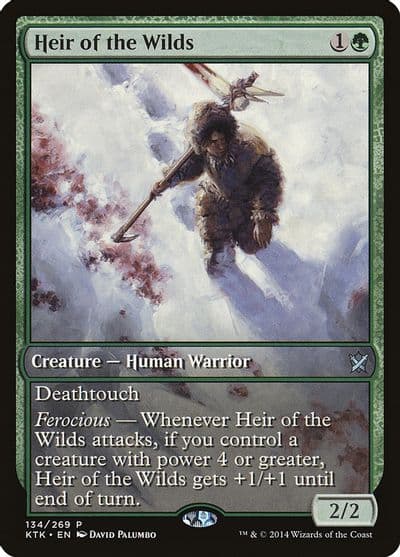 Heir of the Wilds Game Day & Store Championship Promos Magic card