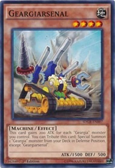 Geargiarsenal Structure Deck: Geargia Rampage Yu-Gi-Oh! card