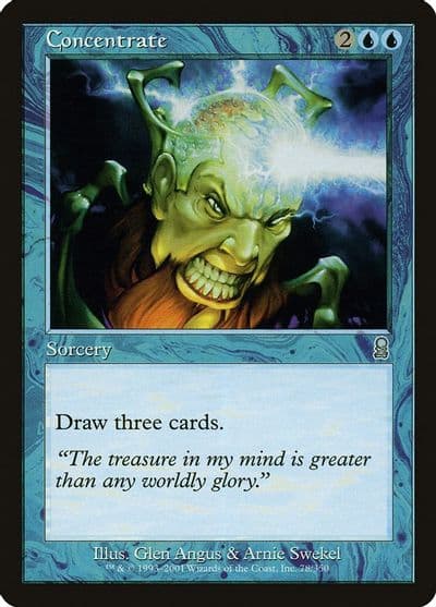 Concentrate Odyssey Magic card