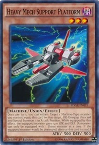 Heavy Mech Support Platform Structure Deck: Geargia Rampage Yu-Gi-Oh! card