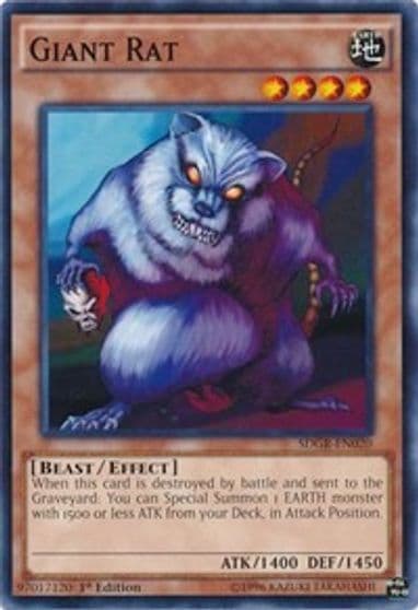 Giant Rat Structure Deck: Geargia Rampage Yu-Gi-Oh! card