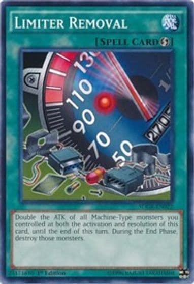 Limiter Removal Structure Deck: Geargia Rampage Yu-Gi-Oh! card
