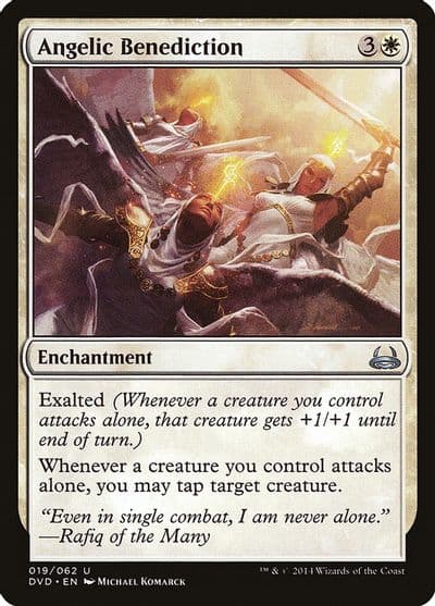 Angelic Benediction Duel Decks: Anthology Magic card
