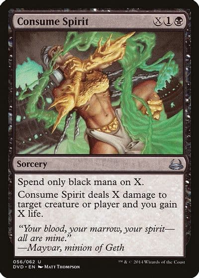Consume Spirit Duel Decks: Anthology Magic card