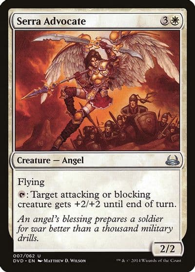 Serra Advocate Duel Decks: Anthology Magic card