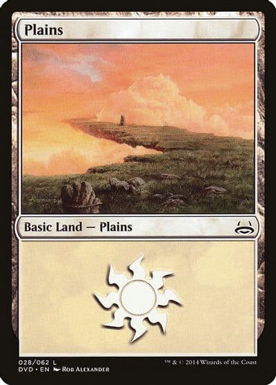 Plains 028 Duel Decks: Anthology Magic card