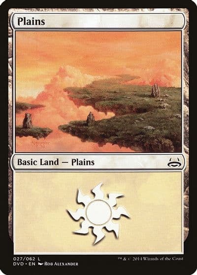 Plains 027 Duel Decks: Anthology Magic card