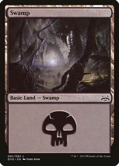 Swamp 061 DVD Duel Decks: Anthology Magic card