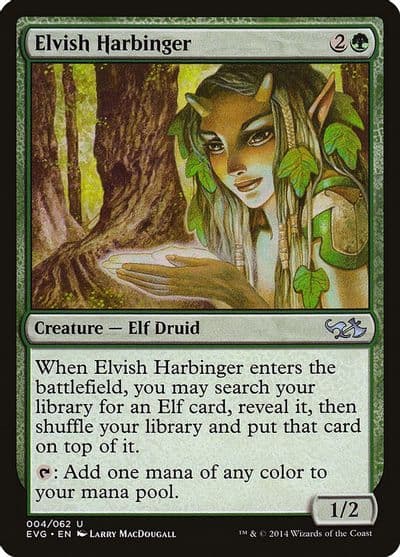 Elvish Harbinger Duel Decks: Anthology Magic card