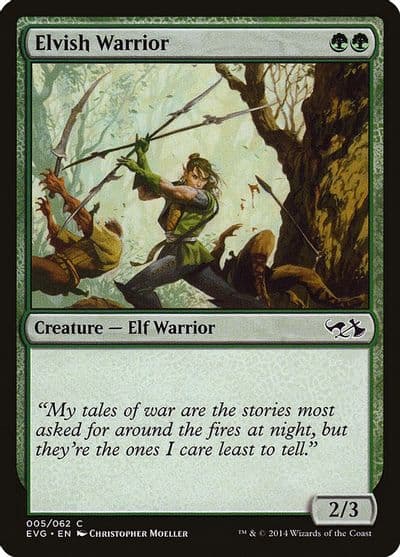 Elvish Warrior Duel Decks: Anthology Magic card