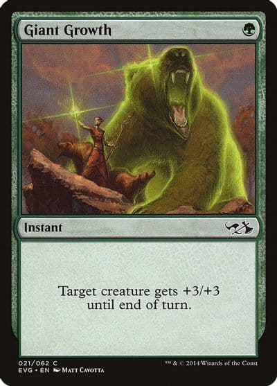 Giant Growth EVG Duel Decks: Anthology Magic card