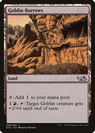 Goblin Burrows Duel Decks: Anthology Magic card