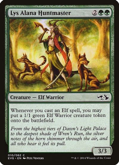Lys Alana Huntmaster Duel Decks: Anthology Magic card