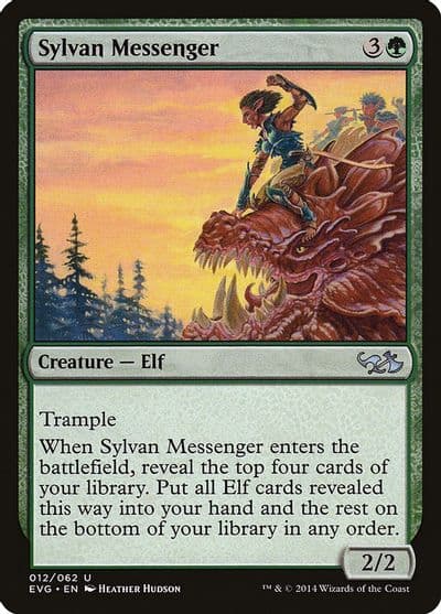 Sylvan Messenger Duel Decks: Anthology Magic card