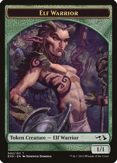 Elf Warrior Token Duel Decks: Anthology Magic card