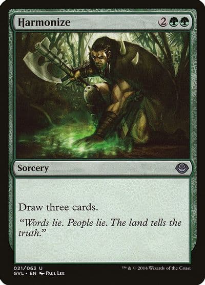 Harmonize GVL Duel Decks: Anthology Magic card