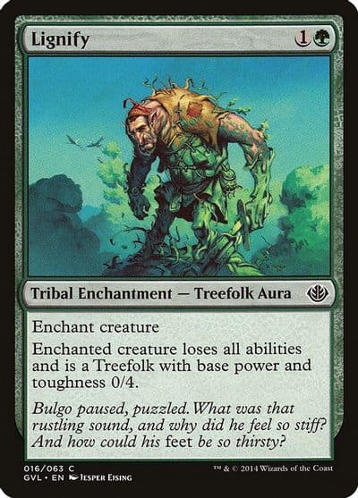 Lignify Duel Decks: Anthology Magic card