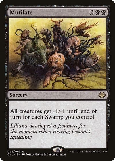 Mutilate Duel Decks: Anthology Magic card