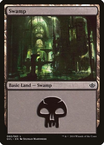Swamp 060 GVL Duel Decks: Anthology Magic card