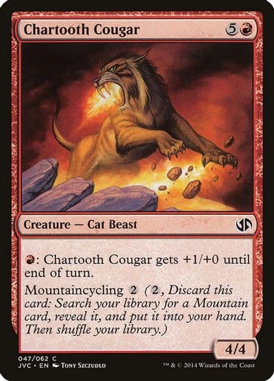 Chartooth Cougar Duel Decks: Anthology Magic card