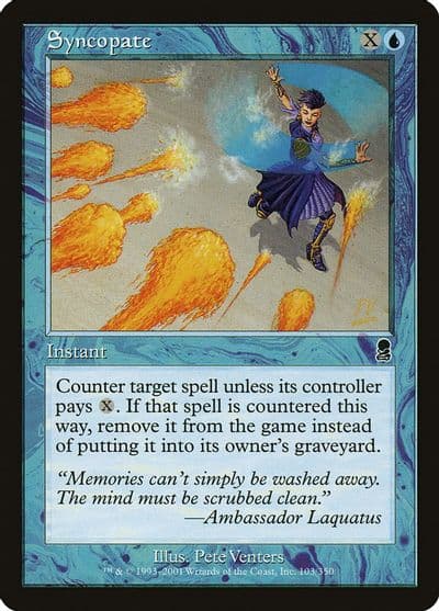 Syncopate Odyssey Magic card