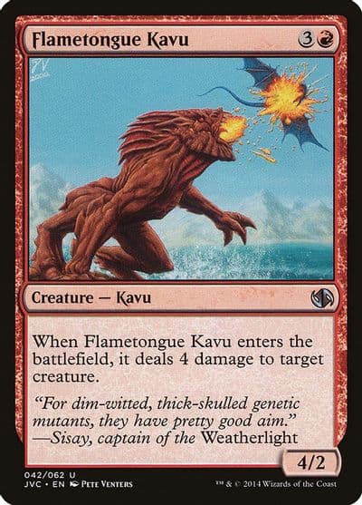 Flametongue Kavu Duel Decks: Anthology Magic card