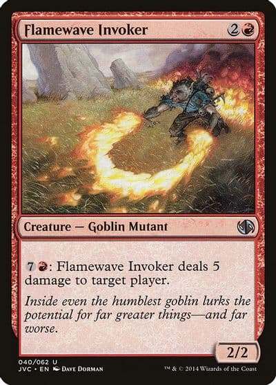 Flamewave Invoker JVC Duel Decks: Anthology Magic card