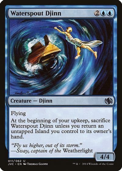 Waterspout Djinn Duel Decks: Anthology Magic card