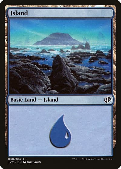 Island 030 JVC Duel Decks: Anthology Magic card