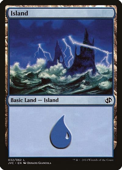 Island 032 JVC Duel Decks: Anthology Magic card