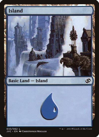 Island 33 Jace vs Chandra Duel Decks: Anthology Magic card