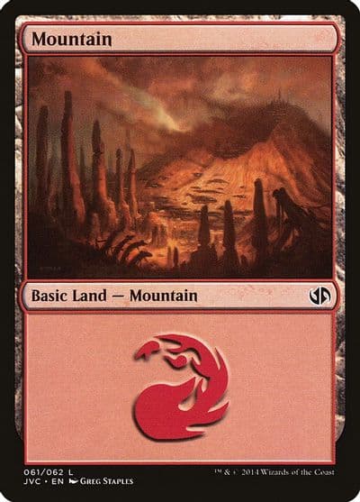 Mountain 061 JVC Duel Decks: Anthology Magic card