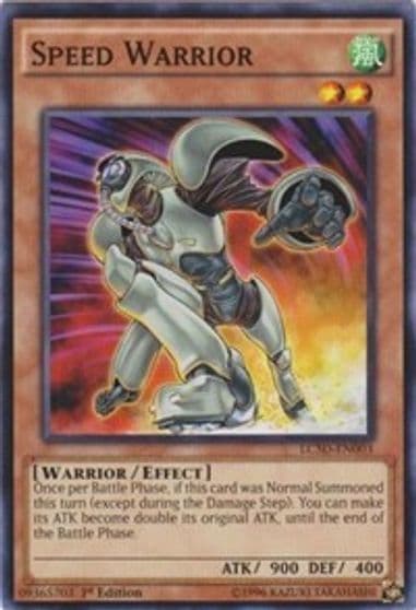Speed Warrior Legendary Collection 5D's Yu-Gi-Oh! card