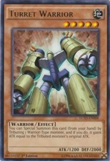 Turret Warrior Legendary Collection 5D's Yu-Gi-Oh! card