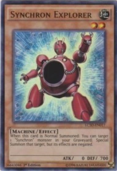 Synchron Explorer Legendary Collection 5D's Yu-Gi-Oh! card
