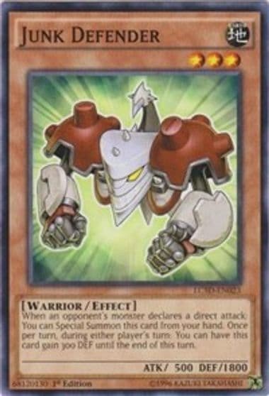 Junk Defender Legendary Collection 5D's Yu-Gi-Oh! card