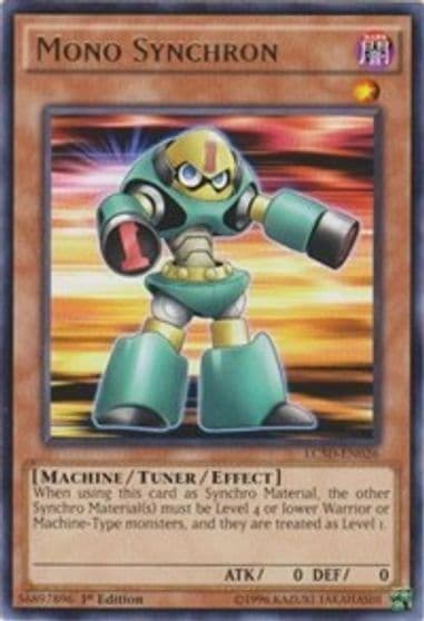 Mono Synchron Legendary Collection 5D's Yu-Gi-Oh! card