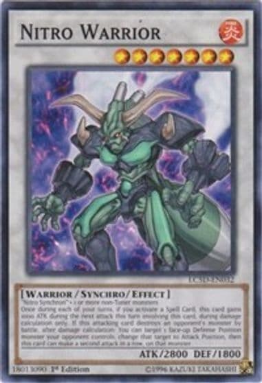 Nitro Warrior Legendary Collection 5D's Yu-Gi-Oh! card