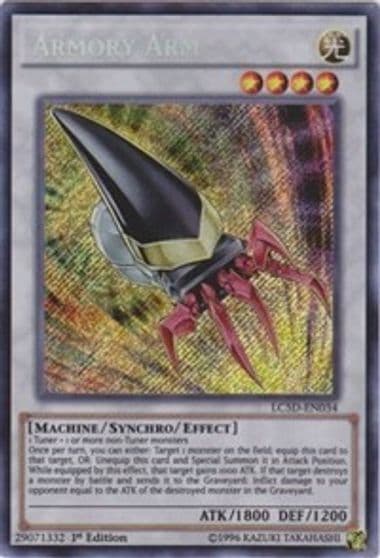 Armory Arm Legendary Collection 5D's Yu-Gi-Oh! card