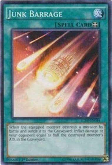 Junk Barrage Legendary Collection 5D's Yu-Gi-Oh! card