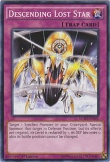 Descending Lost Star Legendary Collection 5D's Yu-Gi-Oh! card