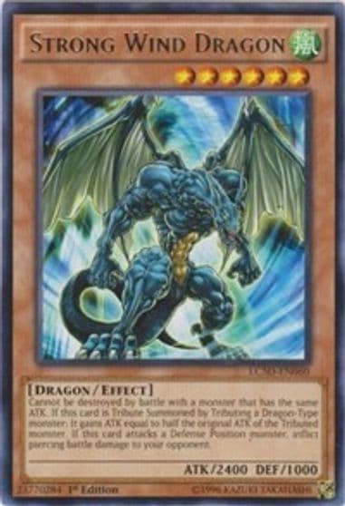 Strong Wind Dragon Legendary Collection 5D's Yu-Gi-Oh! card