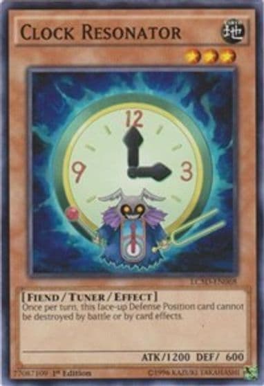 Clock Resonator Legendary Collection 5D's Yu-Gi-Oh! card