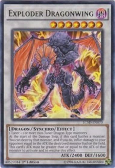 Exploder Dragonwing Legendary Collection 5D's Yu-Gi-Oh! card
