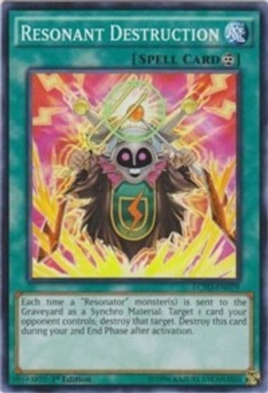 Resonant Destruction Legendary Collection 5D's Yu-Gi-Oh! card