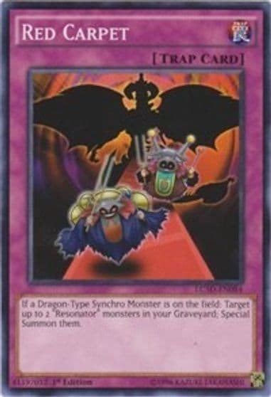 Red Carpet Legendary Collection 5D's Yu-Gi-Oh! card